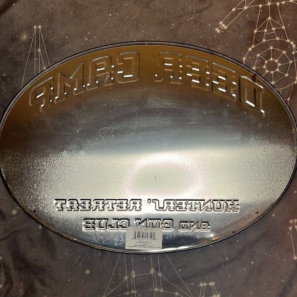 Dear camp hunters retreat metal sign - Picture 3 of 3